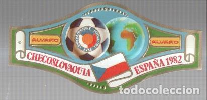 Postales: VITOLA fabrica de tabacos ALVARO: Mundial Futbol Espa&ntilde;a 1982: Checoslovaquia - NULL