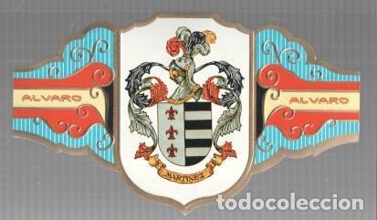 Cartoline: VITOLA fabrica de tabacos ALVARO: Heraldica: Martinez - NULL