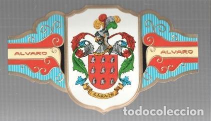 Postkarten: VITOLA fabrica de tabacos ALVARO: Heraldica: Zarate - NULL