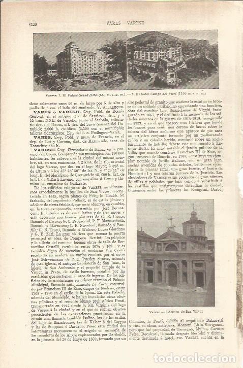 Postkarten: LAMINA V06061: Basilica de San Victor en Varese, Italia - Varios