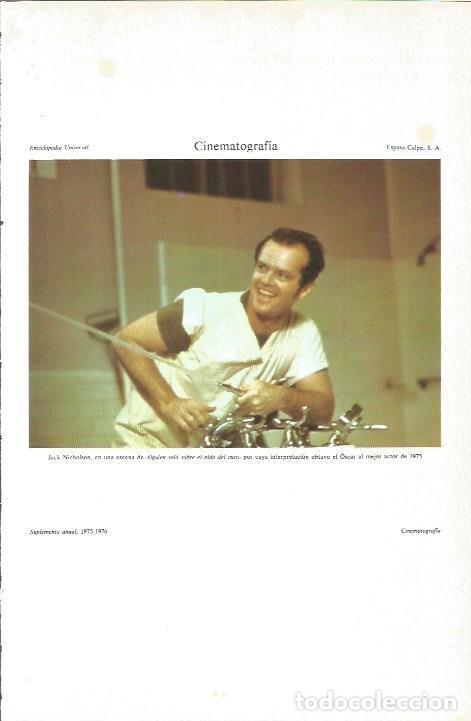 Postcards: LAMINA V06114: Jack Nicholson en escena Alguien volo sobre el nido del cuco - Varios