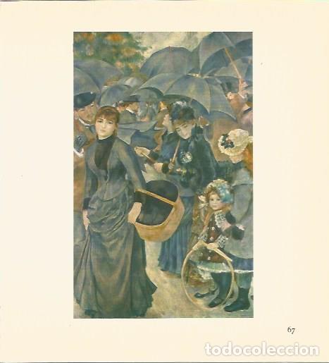 Postales: LAMINA V03501: Les parapluies por Renoir - Denis Rouart