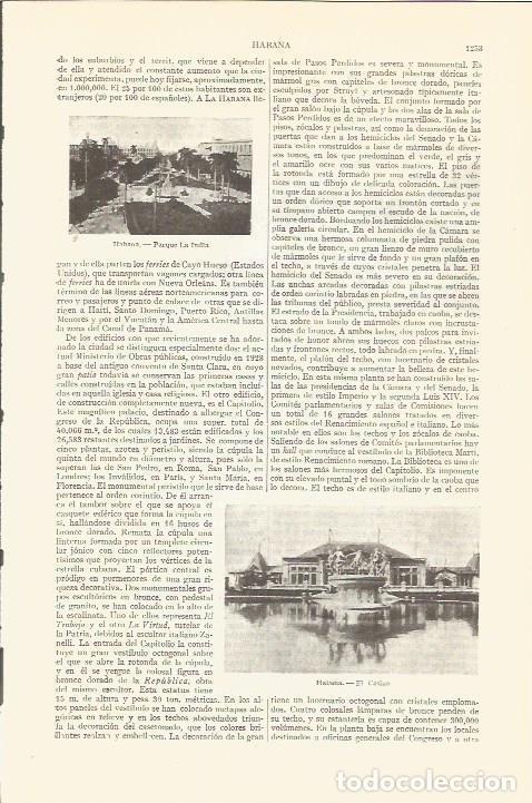 Postales: LAMINA V05708: Parque La India y casino en La Habana - Varios