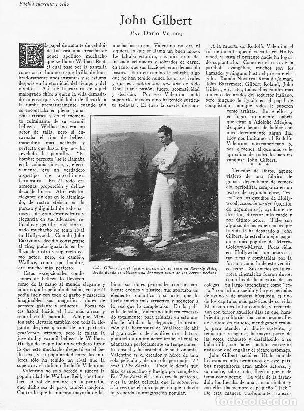 Postcards: LAMINA 29847: John Gilbert en su casa de Beverly Hills - VVAA