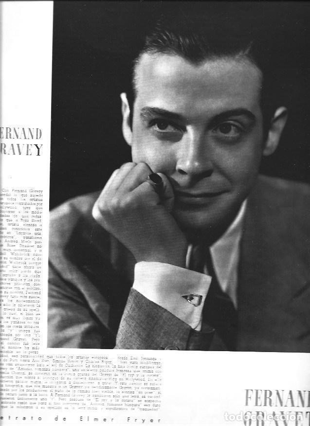 Cartes Postales: LAMINA 30132: Fernand Gravey, fotografia de Elemer Fryer - VVAA