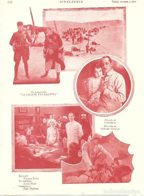 Postales: LAMINA 29525: Ficha e im&aacute;genes de La Legion Extranjera - VVAA