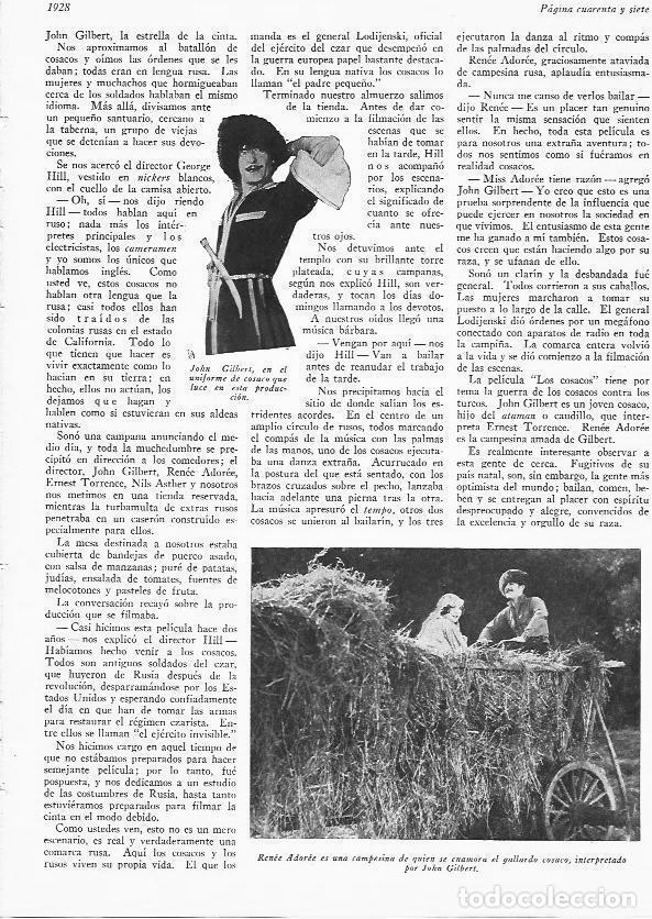 Postais: LAMINA 29709: Renee Adoree y John Gilbert - VVAA
