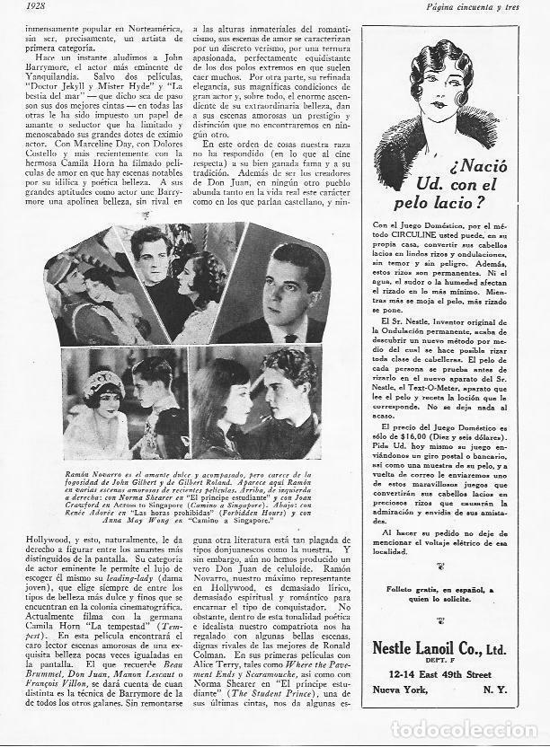 Postais: LAMINA 29712: Ramon Novarro en varias peliculas - VVAA