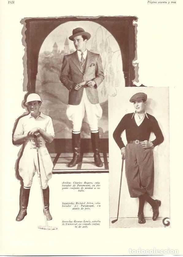 Postkarten: LAMINA 29717: Charles Rodgers, Richard Arlen y George Lewis - VVAA