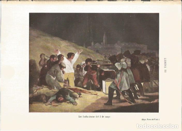 Postais: LAMINA V05350: Los fusilamientos del 3 de mayo, por Goya - Rafael Ballester Escalas