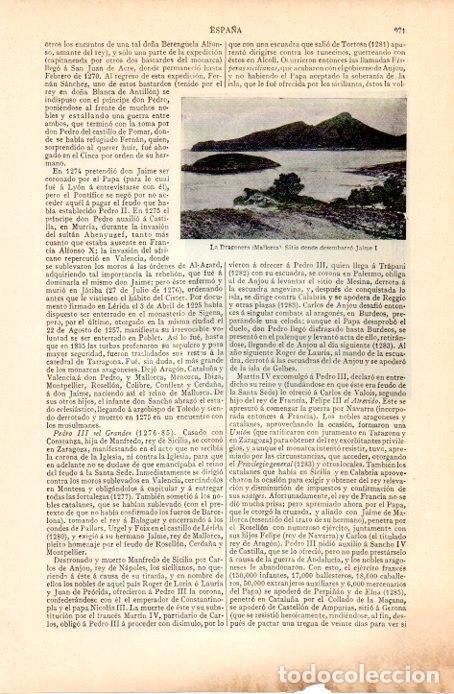 Cartoline: LAMINA V07319: La Dragonera en Mallorca - Varios