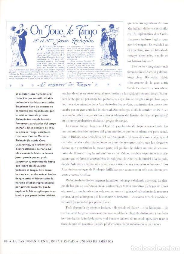 Postais: LAMINA V07493: Ilustracion Le Tango 1913 obra del Teatro Athenne en Paris - Varios