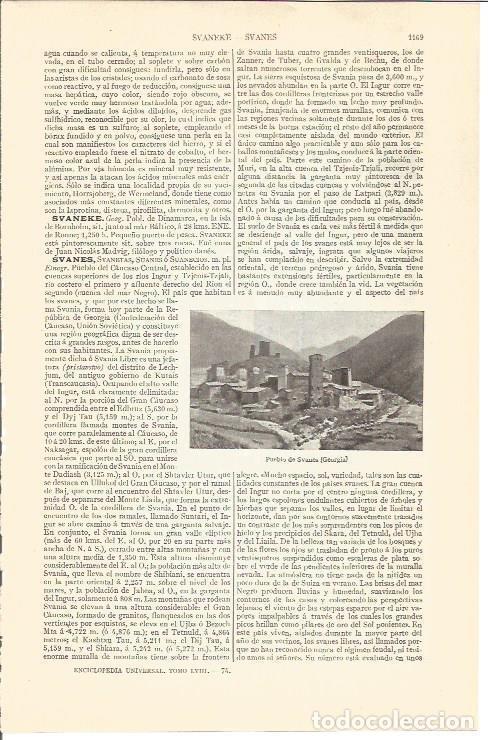 Postkarten: LAMINA V04375: Vista de Svanes, Georgia - Varios
