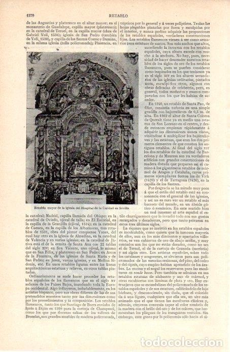 Postcards: LAMINA V07955: Retablo del Hospital de la Caridad en Sevilla - Varios