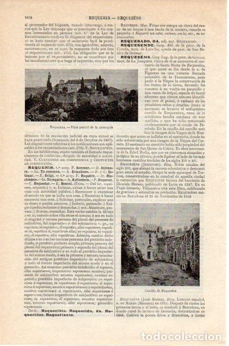 Postcards: LAMINA V07940: Parroquia de Requesens, Girona - Varios