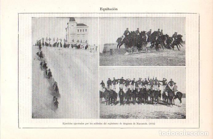 Postkarten: LAMINA V08029: Regimiento de dragones de Numancia en 1914 - Varios
