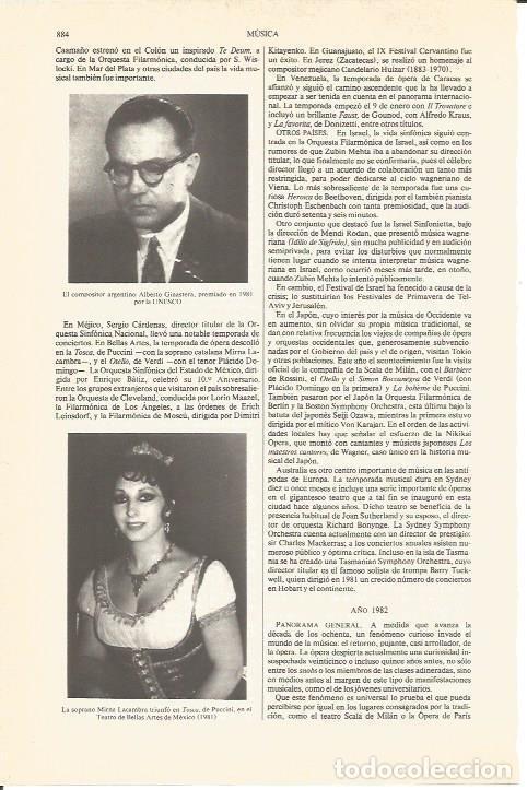 Postcards: LAMINA V04878: Alberto Ginastera y Mirna Lacambra - Varios