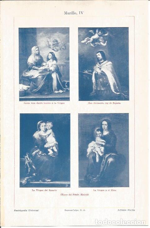 Postcards: LAMINA V04617: Virgenes y San Fernando, por Murillo - Varios