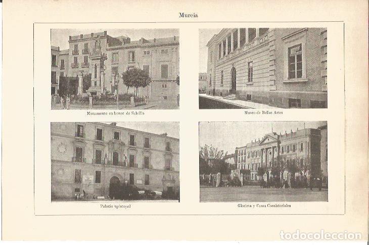 Postcards: LAMINA V04594: Vistas varias de Murcia - Varios