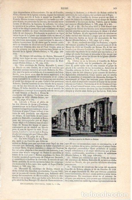 Postkarten: LAMINA V07835: Puerta de Marte en Reims - Varios