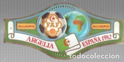 Postales: VITOLA fabrica de tabacos ALVARO: Mundial Futbol Espa&ntilde;a 1982: Argelia - NULL