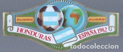 Postales: VITOLA fabrica de tabacos ALVARO: Mundial Futbol Espa&ntilde;a 1982: Honduras - NULL