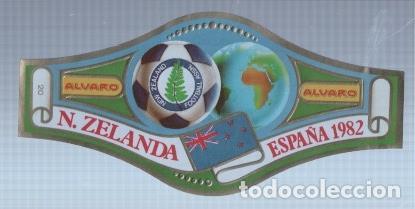 Postales: VITOLA fabrica de tabacos ALVARO: Mundial Futbol Espa&ntilde;a 1982: Nueva Zelanda - NULL