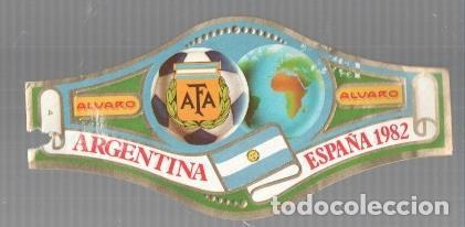 Postales: VITOLA fabrica de tabacos ALVARO: Mundial Futbol Espa&ntilde;a 1982: Argentina - NULL