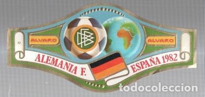 Postales: VITOLA fabrica de tabacos ALVARO: Mundial Futbol Espa&ntilde;a 1982: Alemania Federal - NULL