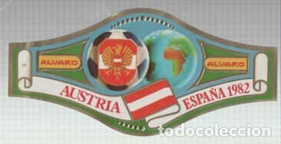 Postales: VITOLA fabrica de tabacos ALVARO: Mundial Futbol Espa&ntilde;a 1982: Austria - NULL
