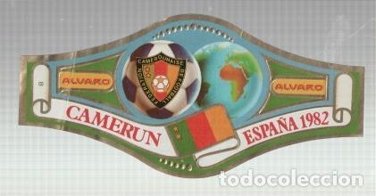 Postales: VITOLA fabrica de tabacos ALVARO: Mundial Futbol Espa&ntilde;a 1982: Camerun - NULL