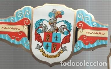Postkarten: VITOLA fabrica de tabacos ALVARO: Heraldica: Alonso - NULL