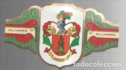 Postkarten: VITOLA fabrica de tabacos ALVARO: Heraldica: Castillo - NULL