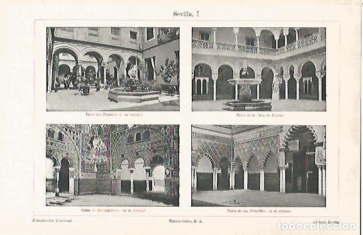 Cartoline: LAMINA V06842: Patios en Sevilla - Varios