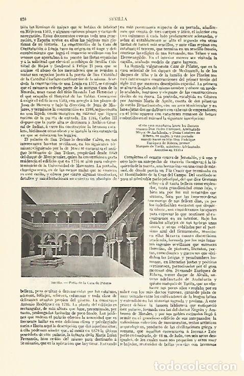 Cartoline: LAMINA V06866: Patio de la Casa de Pilatos en Sevilla - Varios
