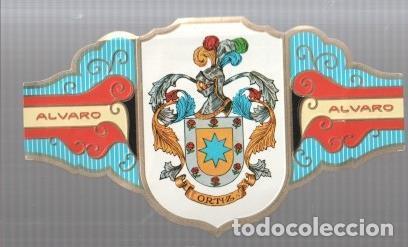 Cartoline: VITOLA fabrica de tabacos ALVARO: Heraldica: Ortiz - NULL