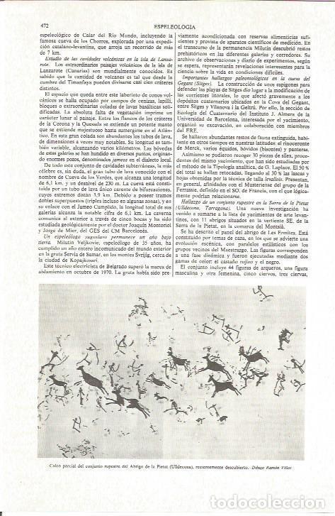 Postais: LAMINA V06155: Calco parcial del Abrigo de la Pietat, Ulldecona - Varios