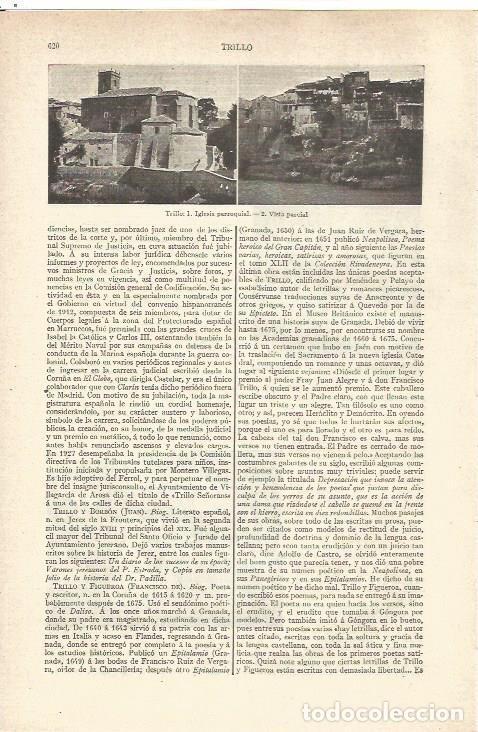 Postkarten: LAMINA V06542: Vistas de Trillo, Guadalajara - Varios