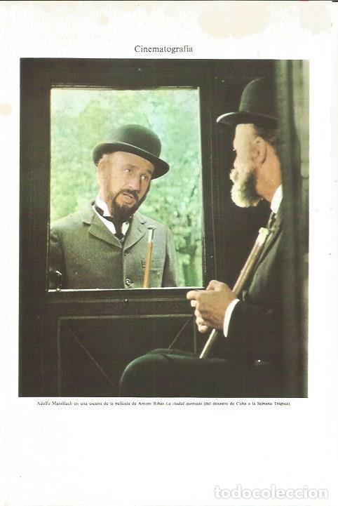 Postkarten: LAMINA V06115: Adolfo Marsillach en una escena de La ciudad quemada - Varios