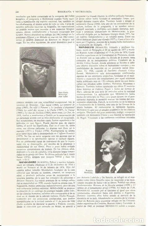 Postkarten: LAMINA V06102: Jean Gabin - Varios