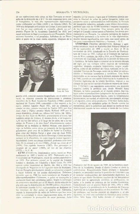 Postkarten: LAMINA V06099: Juan Ignacio Luca de Tena - Varios