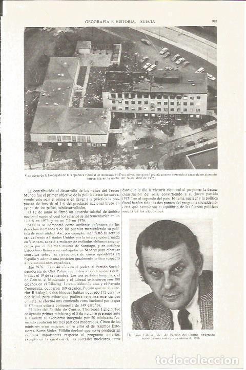 Cartes Postales: LAMINA V06267: Embajada de Alemania en Estocolmo - Varios