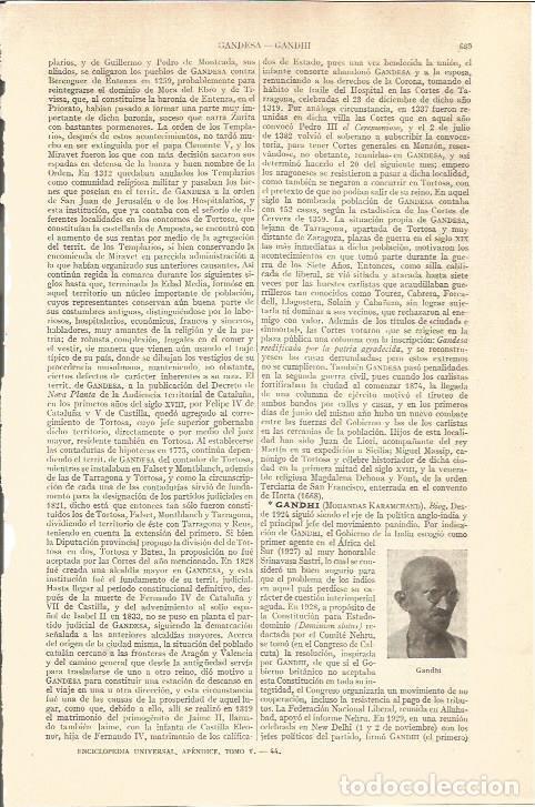Postkarten: LAMINA V05644: Gandhi - Varios