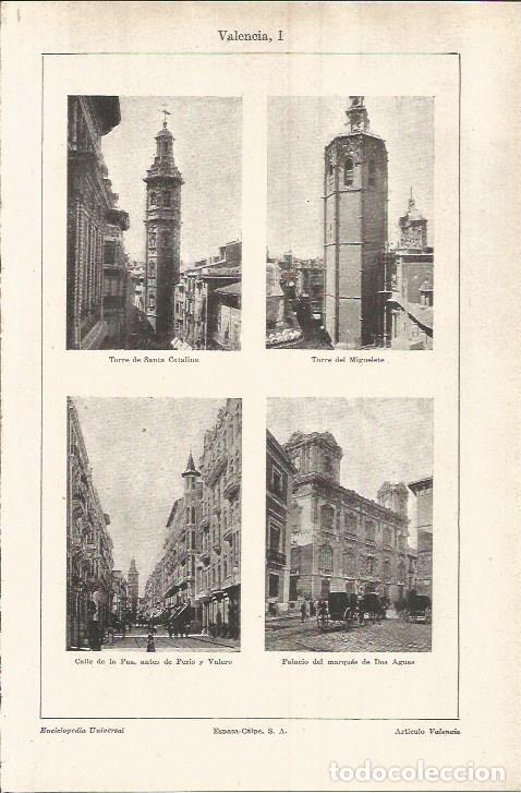 Cartoline: LAMINA V05845: Calle de la Paz, Valencia - Varios