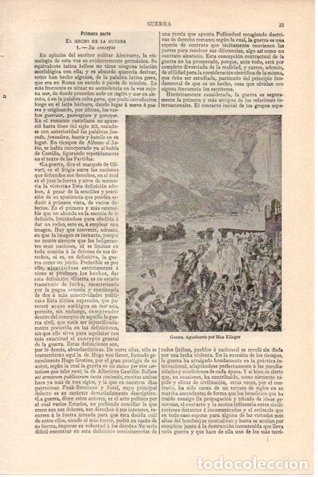 Cartoline: LAMINA V08406: Guerra, por Max Klinger - Varios