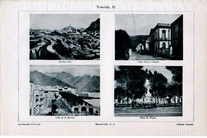Postais: LAMINA V08302: Vistas varias de Tenerife - Varios