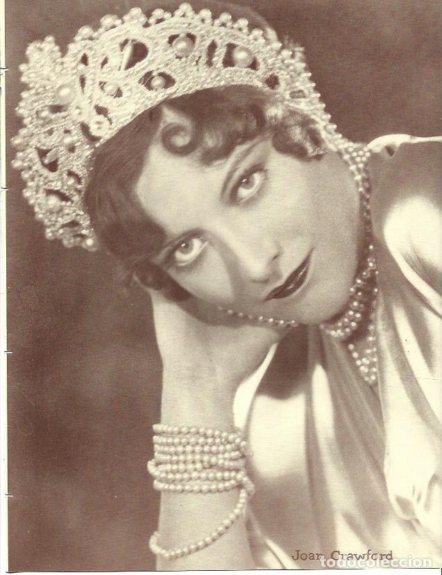 Postales: LAMINA 29830: Fotografia de estudio de Joan Crawford - VVAA