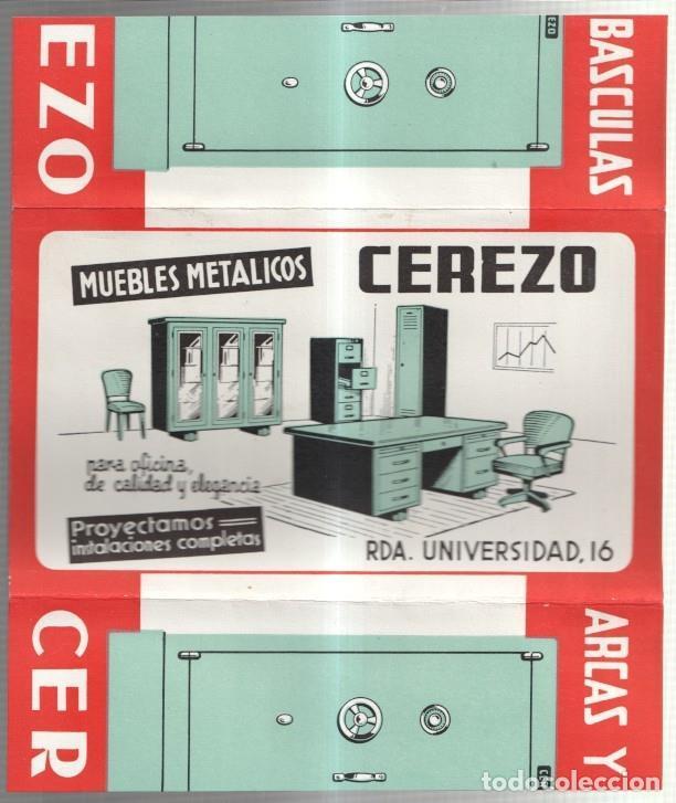 Postales: Felicitacion Navidad 1960 ? empresa Muebles Metalicos CEREZO, Barcelona -