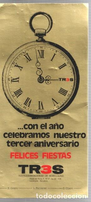 Cartes Postales: Felicitacion Navidad 1970 ? empresa TR3S, Barcelona -