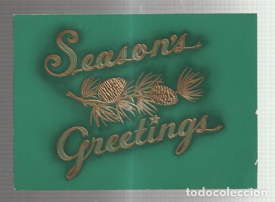 Postais: Felicitacion Navidad 1970 ? empresa Seasons Greetings -